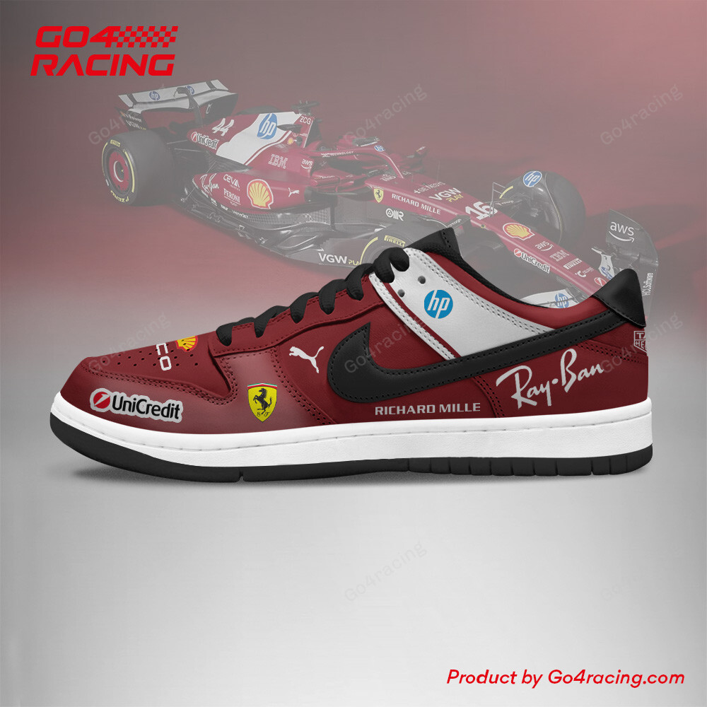 Ferrari SF25 AJ1 Low Sneakers Shoes For Men And Women - Image 2