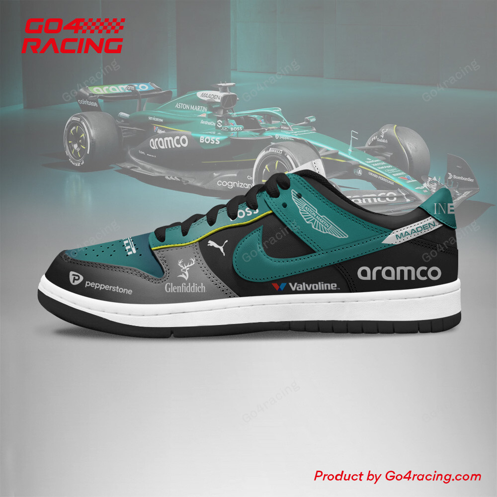 Aston Martin AMR25 AJ1 Low Sneakers Shoes For Men And Women - Image 2