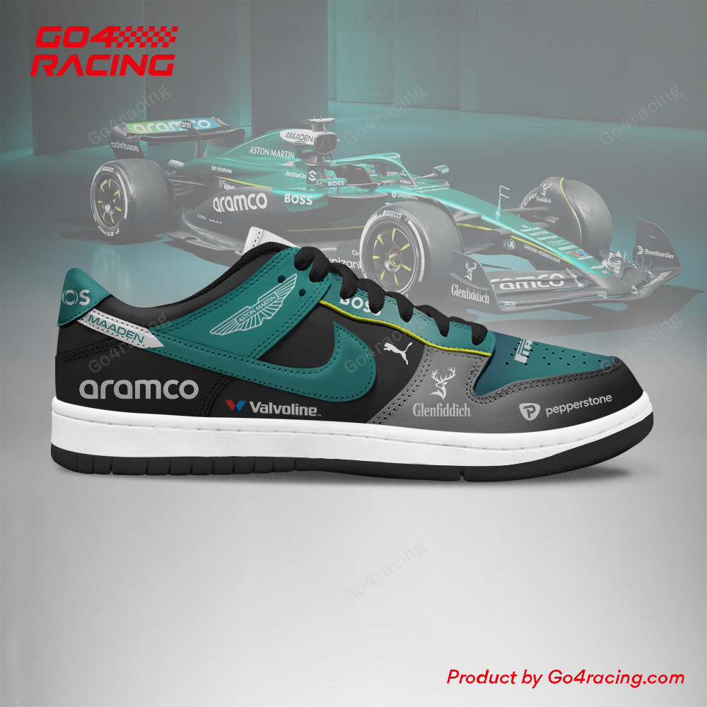 Aston Martin AMR25 AJ1 Low Sneakers Shoes For Men And Women - Image 3