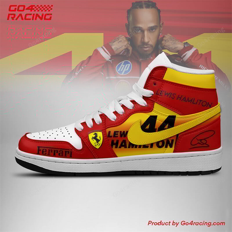 Andrea Kimi Antonelli Mecedes High-Top Sneakers Retro Streetwear Vibe Shoes For Men And Women - Image 2