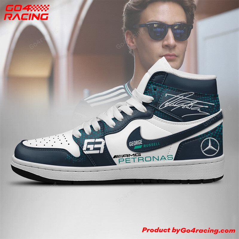 Lando Norris Mclaren High-Top Sneakers Retro Streetwear Vibe Shoes For Men And Women - Image 2