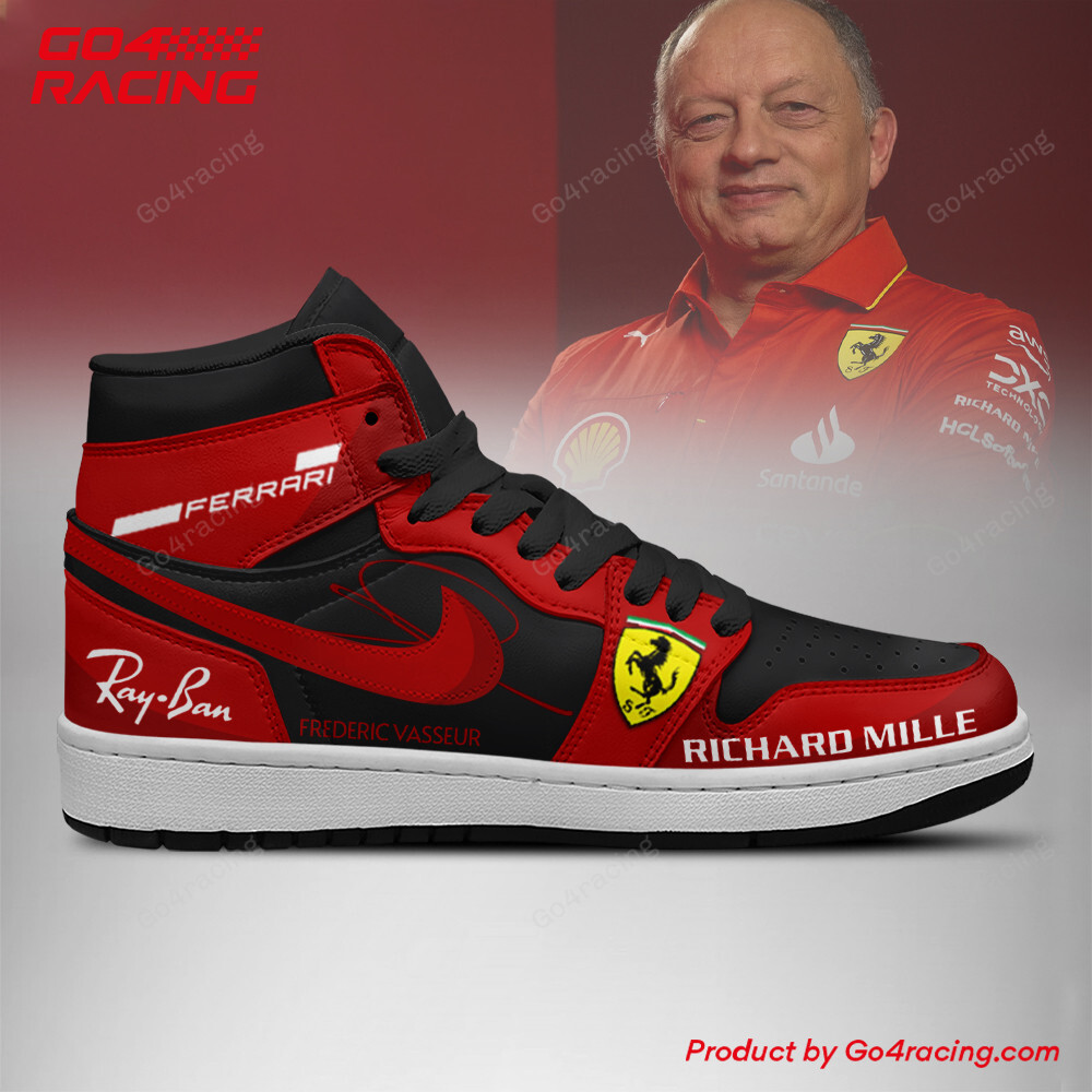 Frdric Vasseur High-Top Sneakers Retro Streetwear Vibe Shoes For Men And Women - Image 3