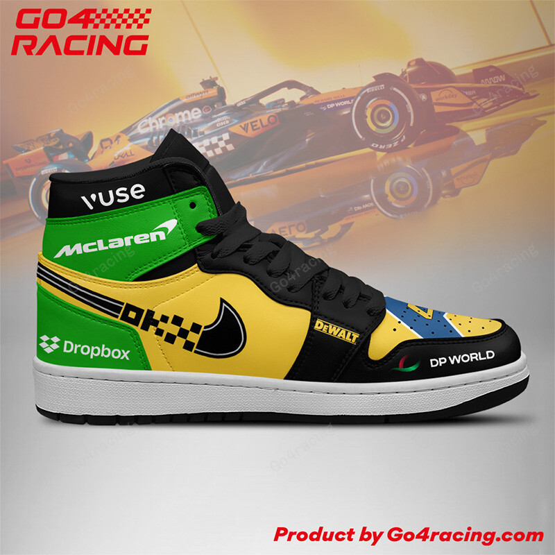 Lewis Hamlton V6 Scuderia Ferrari High-Top Sneakers Retro Streetwear Vibe Shoes For Men And Women - Image 3