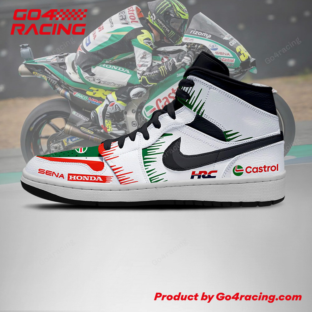 Lcr Honda Idemitsu High-Top Sneakers Retro Streetwear Vibe Shoes For Men And Women - Image 2