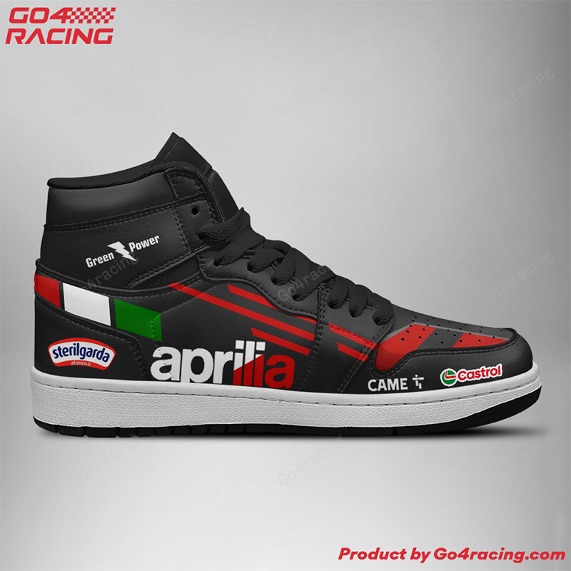 Gresini Racing Ducati High-Top Sneakers Retro Streetwear Vibe Shoes For Men And Women - Image 3