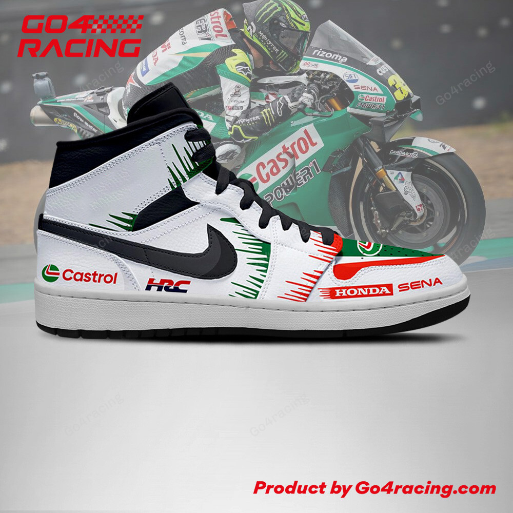 Lcr Honda Idemitsu High-Top Sneakers Retro Streetwear Vibe Shoes For Men And Women - Image 3