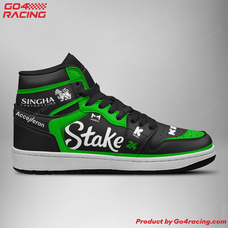 AlphaTauri Formula High-Top Sneakers Retro Streetwear Vibe Shoes For Men And Women - Image 3