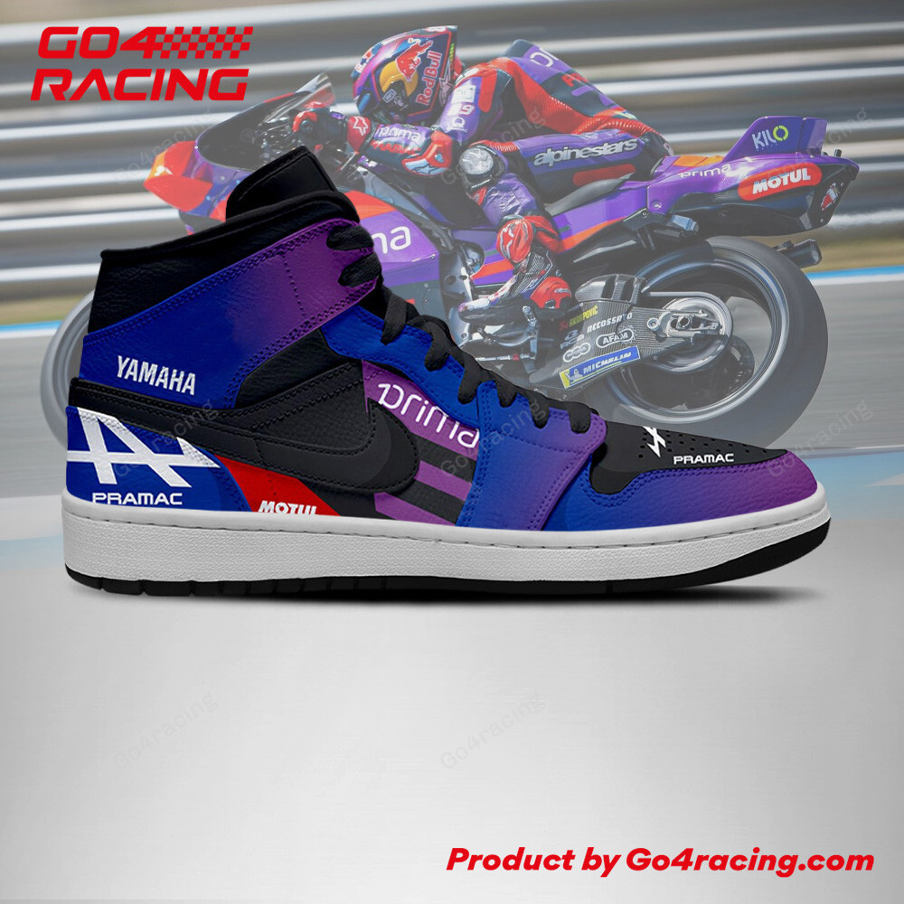 Yamaha Yrz M1 Moto High-Top Sneakers Retro Streetwear Vibe Shoes For Men And Women - Image 3