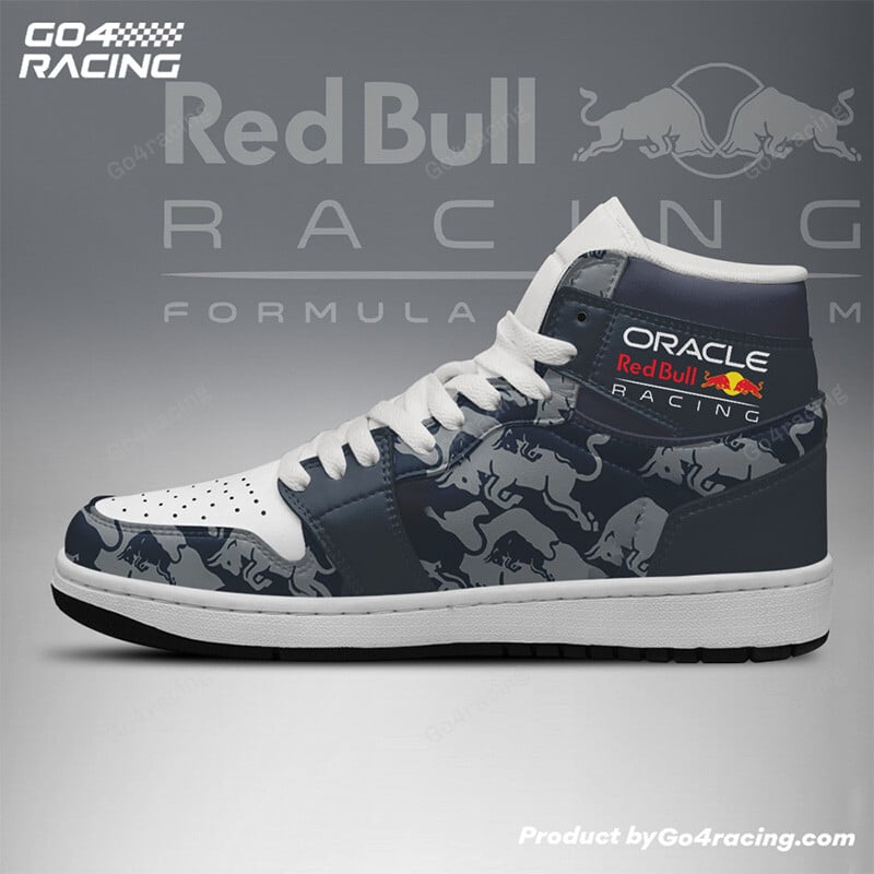 Redbull Formula High-Top Sneakers Retro Streetwear Vibe Shoes For Men And Women - Image 2