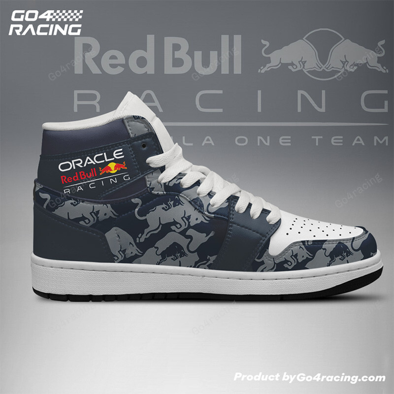 Redbull Formula High-Top Sneakers Retro Streetwear Vibe Shoes For Men And Women - Image 3