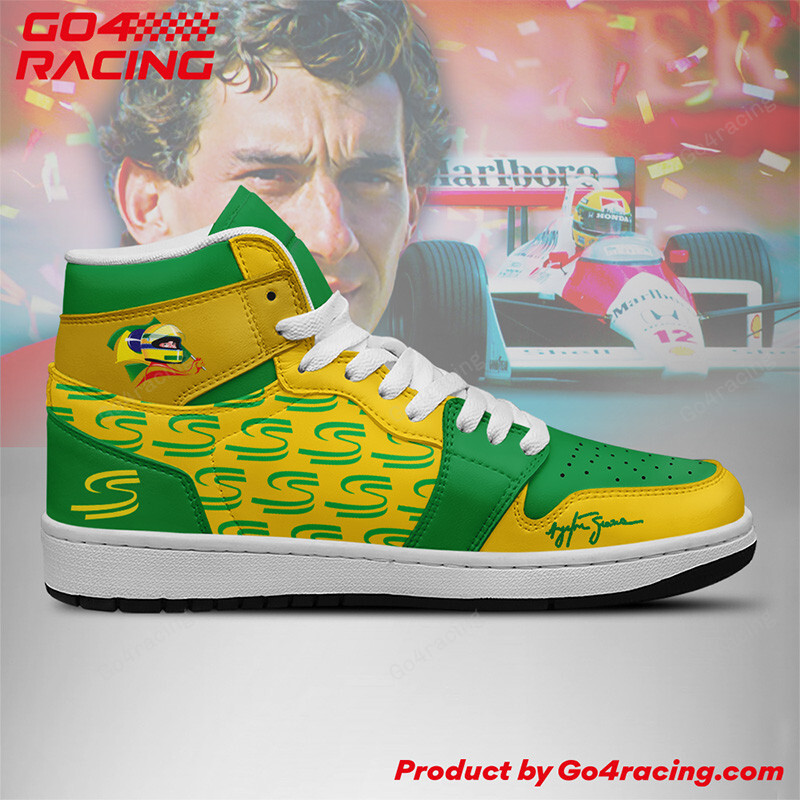 Mecedes AMG F1 High-Top Sneakers Retro Streetwear Vibe Shoes For Men And Women - Image 3