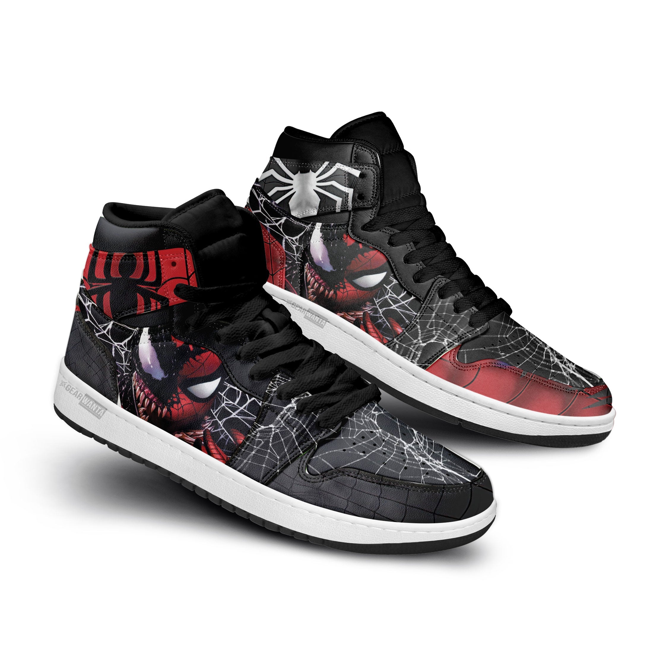 Venom Retro High Top Shoes Streetwear Style For Men And Women - Image 2