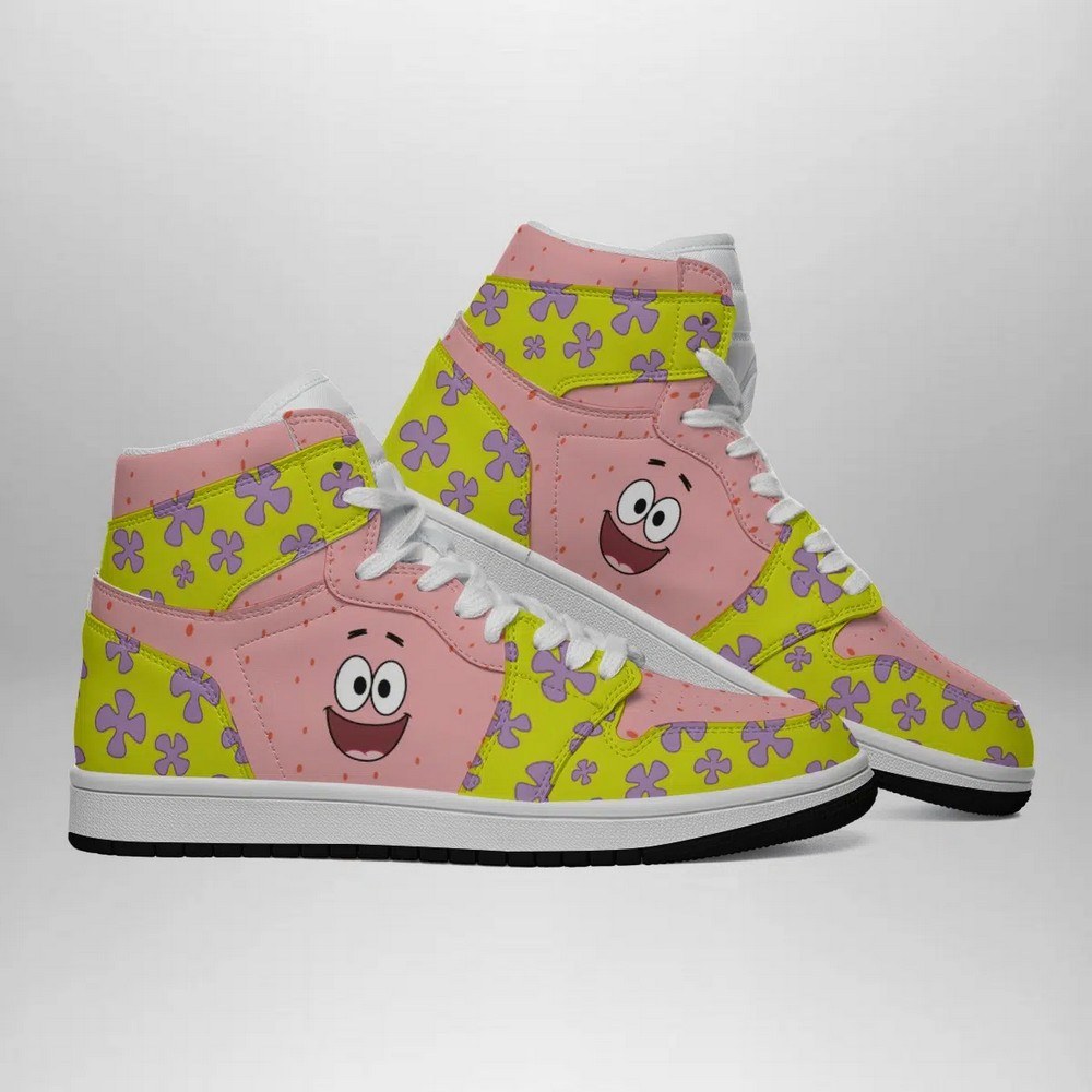 Patrick Outfit AJ1 High Sneakers Shoes For Men And Women - Image 3