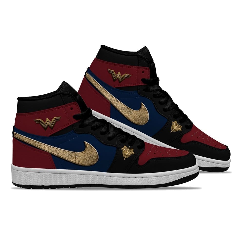 Wonder Women AJ1 High Sneakers Shoes For Men And Women - Image 3