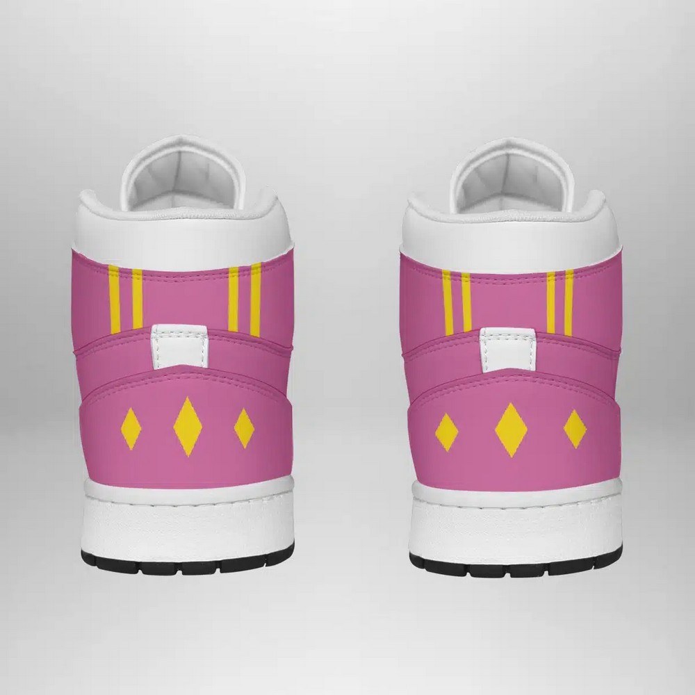 Pink Ranger Ninjetti Power Rangers AJ1 High Sneakers Shoes For Men And Women - Image 3