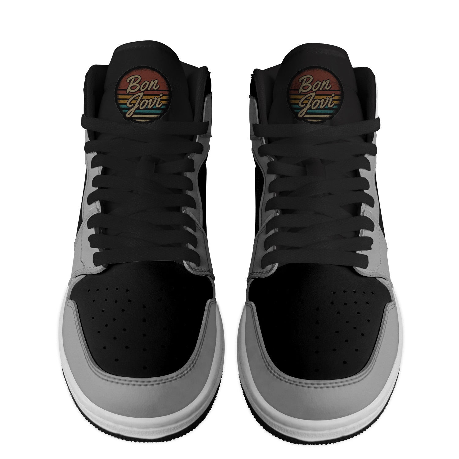 Bon Jovi Personalized Music High-Top Sneakers Shoes Custom Name Design For Men And Women - Image 3