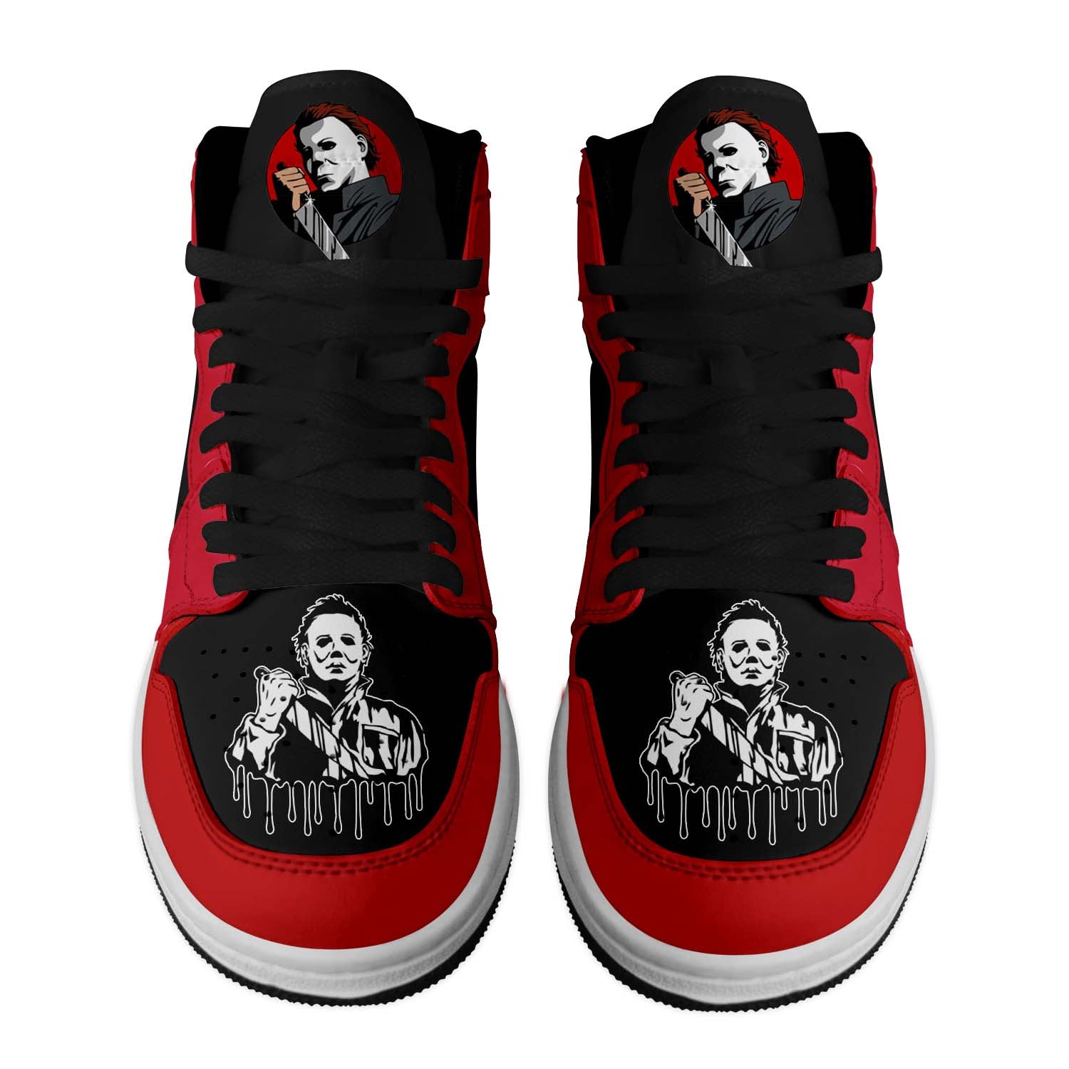 Michael Jackson Personalized Music High-Top Sneakers Shoes Custom Name Design For Men And Women - Image 2