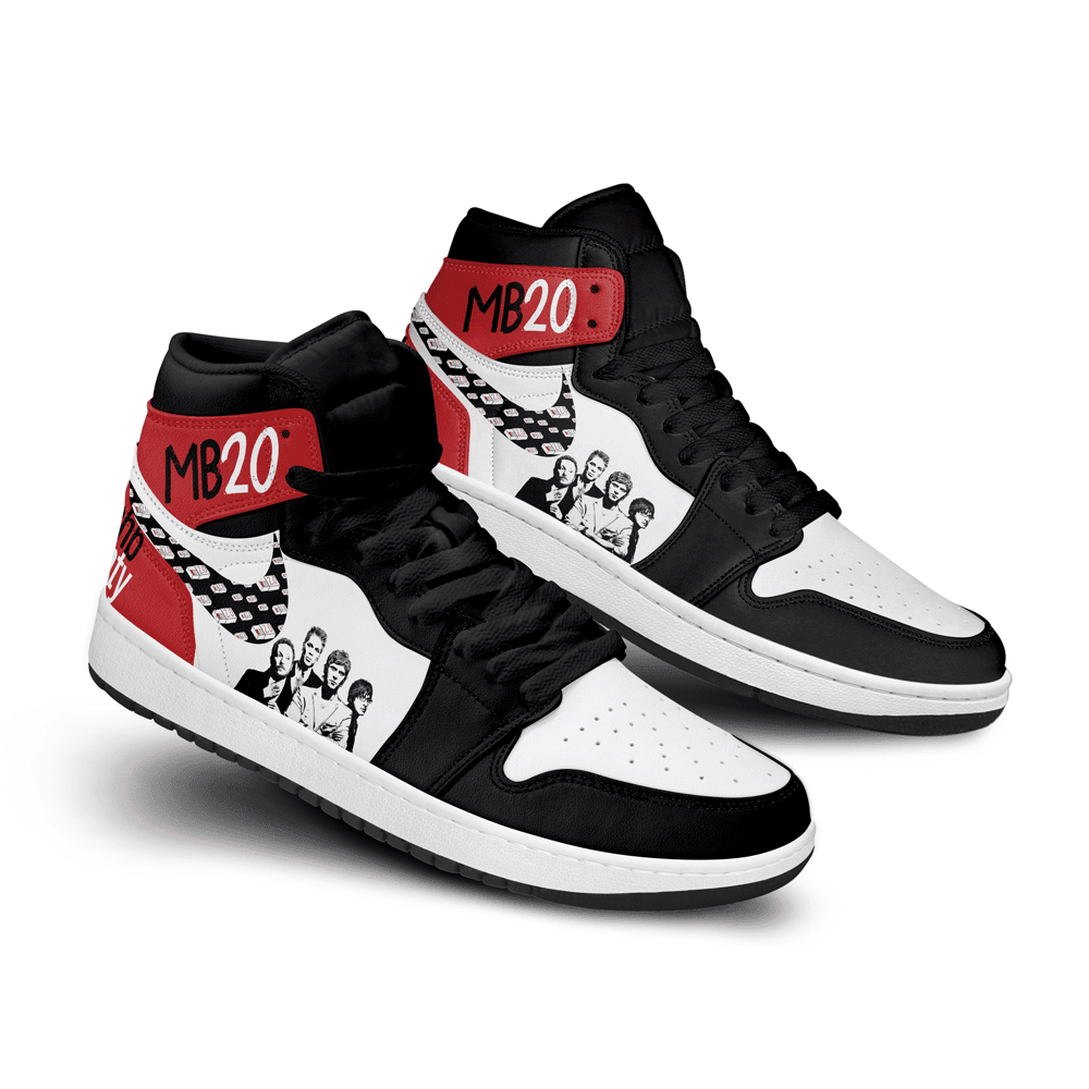 Matchbox Twenty Personalized Music High-Top Sneakers Shoes Custom Name Design For Men And Women - Image 2
