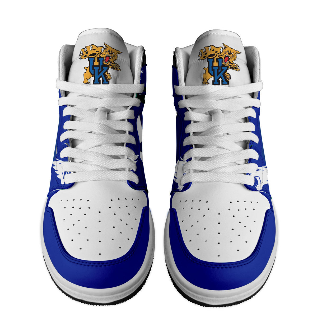 Kentucky Wildcats Personalized Sport High-Top Sneakers Shoes Custom Name Design For Men And Women - Image 2