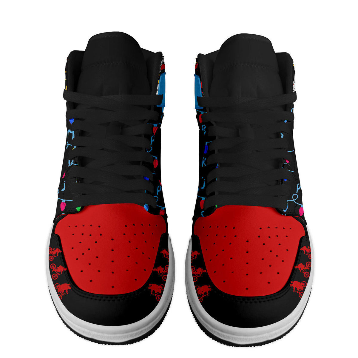 Stranger Things Personalized Tv Series High-Top Sneakers Shoes Custom Name Design For Men And Women - Image 2