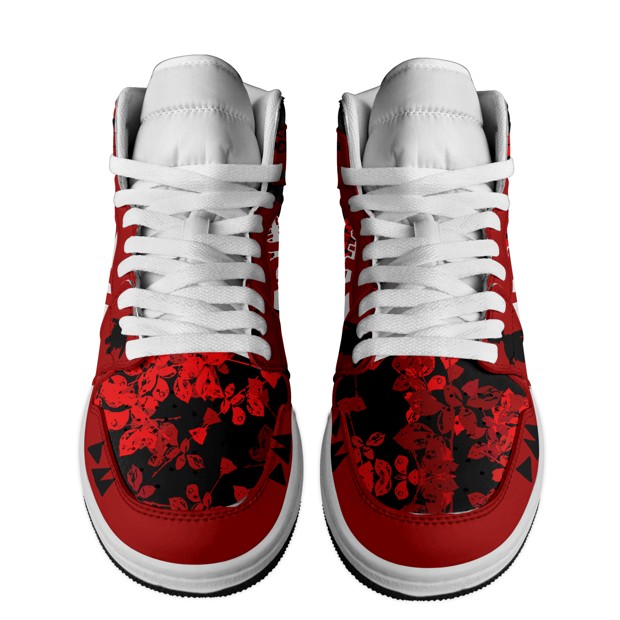 Depeche Mode Personalized Music High-Top Sneakers Shoes Custom Name Design For Men And Women - Image 2