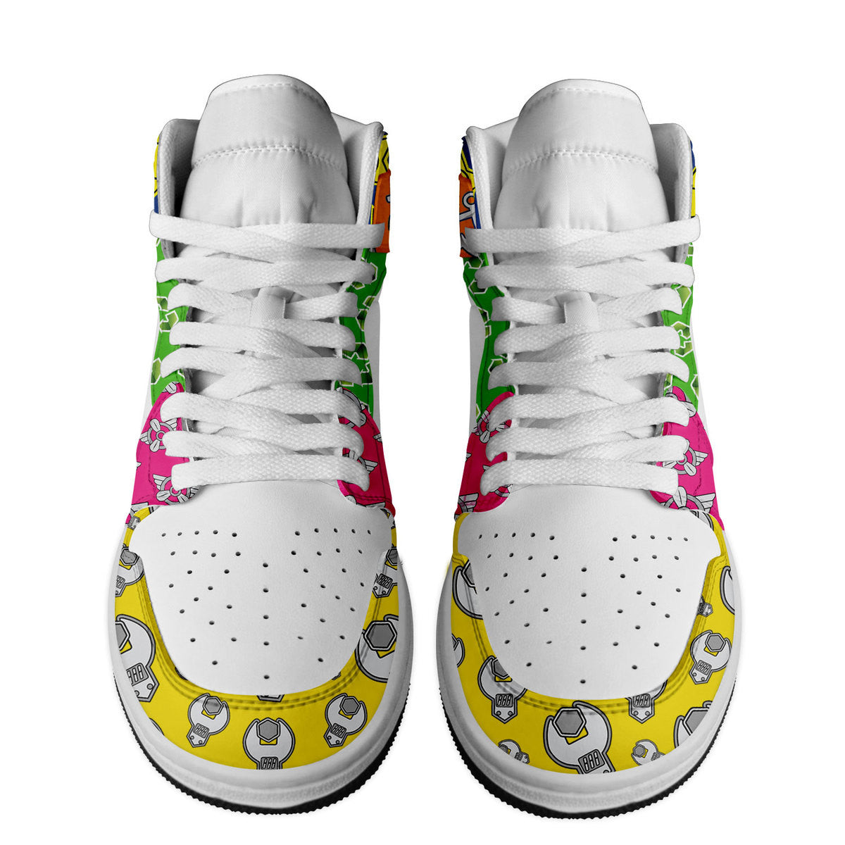 Paw Patrol Personalized Cartoon High-Top Sneakers Shoes Custom Name Design For Men And Women - Image 2