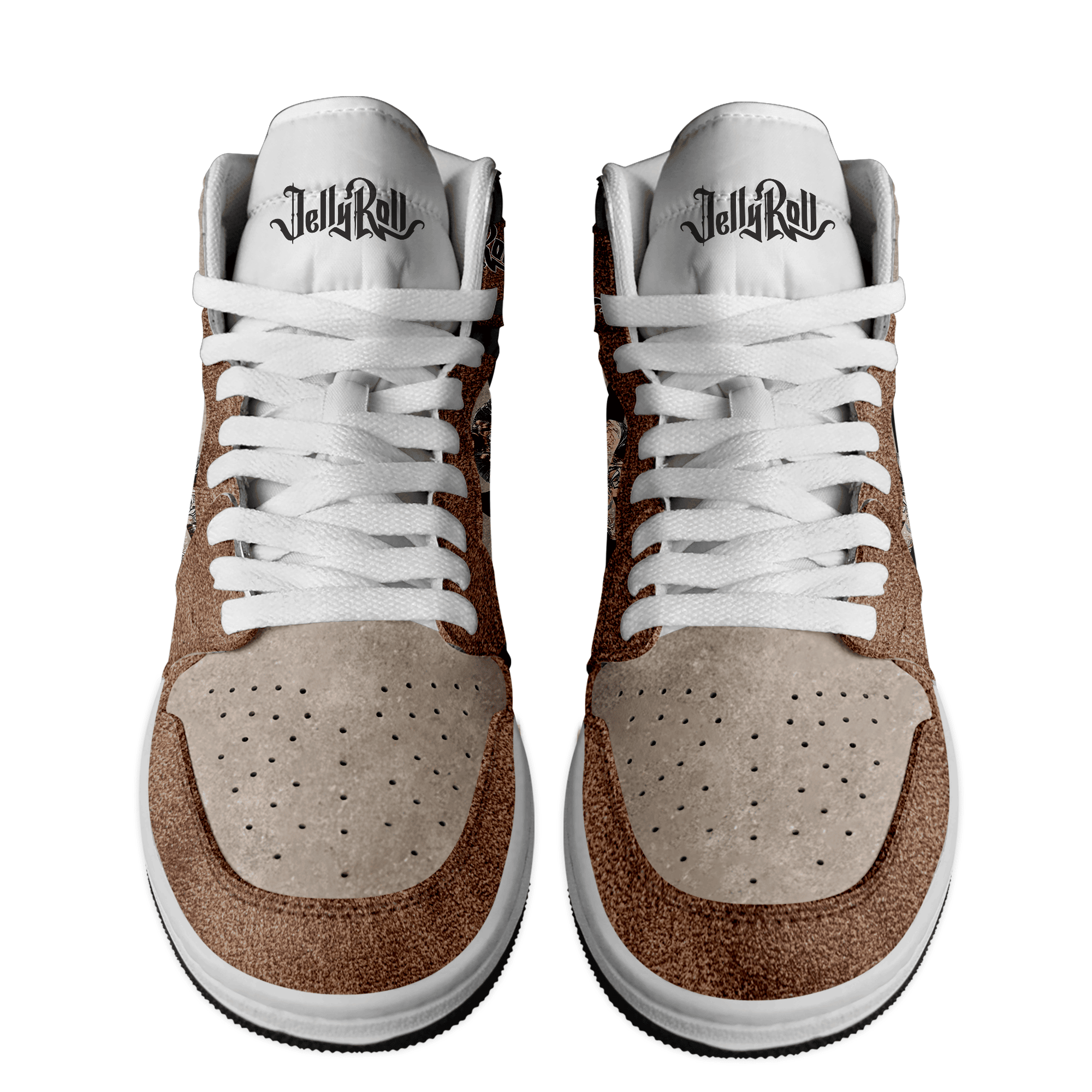 Jelly Roll Personalized Music High-Top Sneakers Shoes Custom Name Design For Men And Women - Image 2