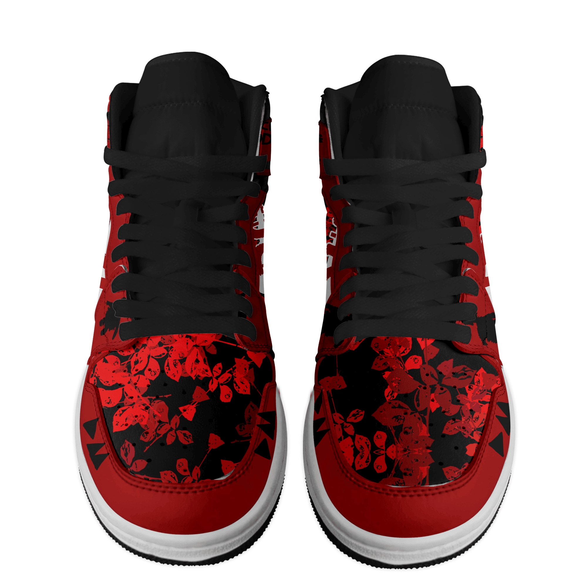 Depeche Mode Personalized Music High-Top Sneakers Shoes Custom Name Design For Men And Women - Image 2