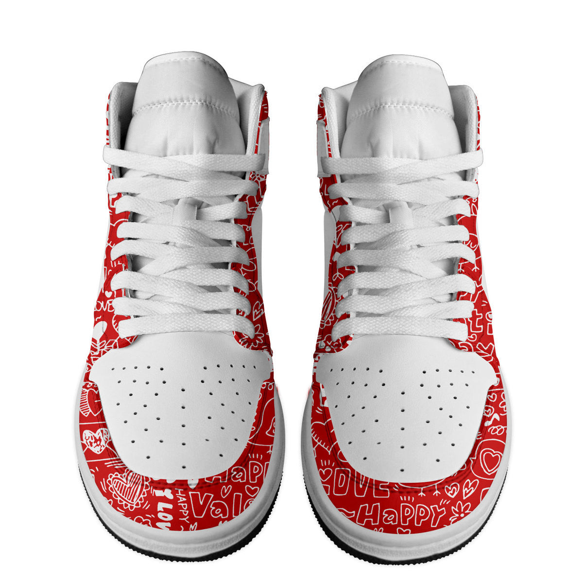 Starbucks Personalized Food High-Top Sneakers Shoes Custom Name Design For Men And Women - Image 2