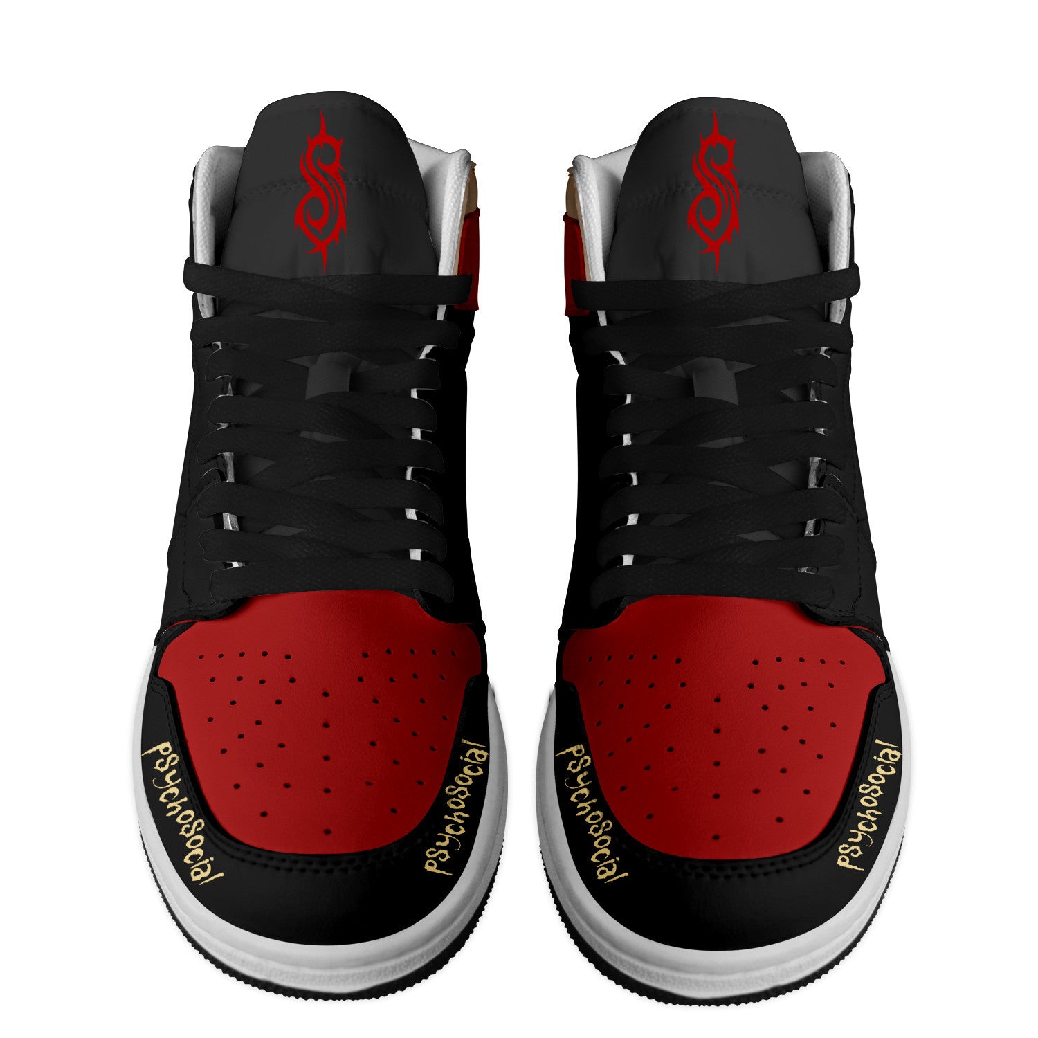 Slipknot Personalized Music High-Top Sneakers Shoes Custom Name Design For Men And Women - Image 2