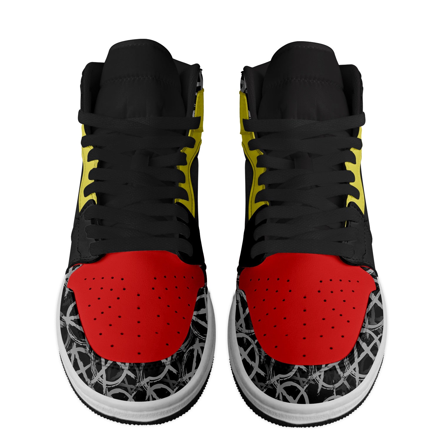 Sons Of Anarchy Personalized Tv Series High-Top Sneakers Shoes Custom Name Design For Men And Women - Image 2