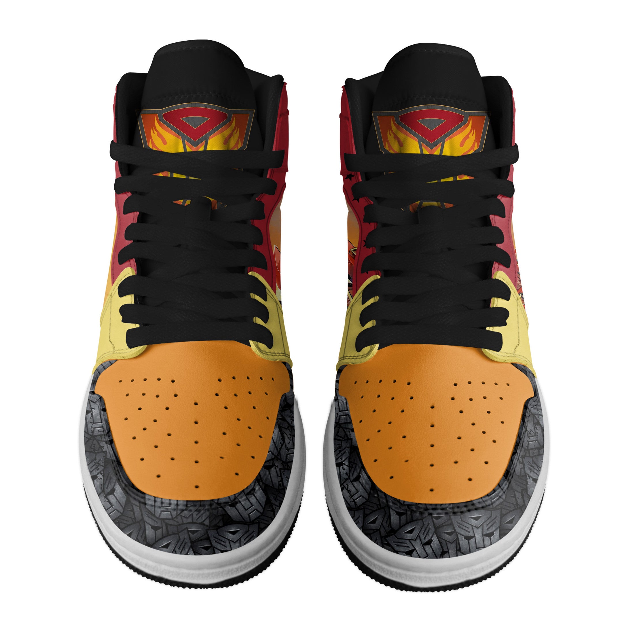 Transformers Personalized Movies High-Top Sneakers Shoes Custom Name Design For Men And Women - Image 3