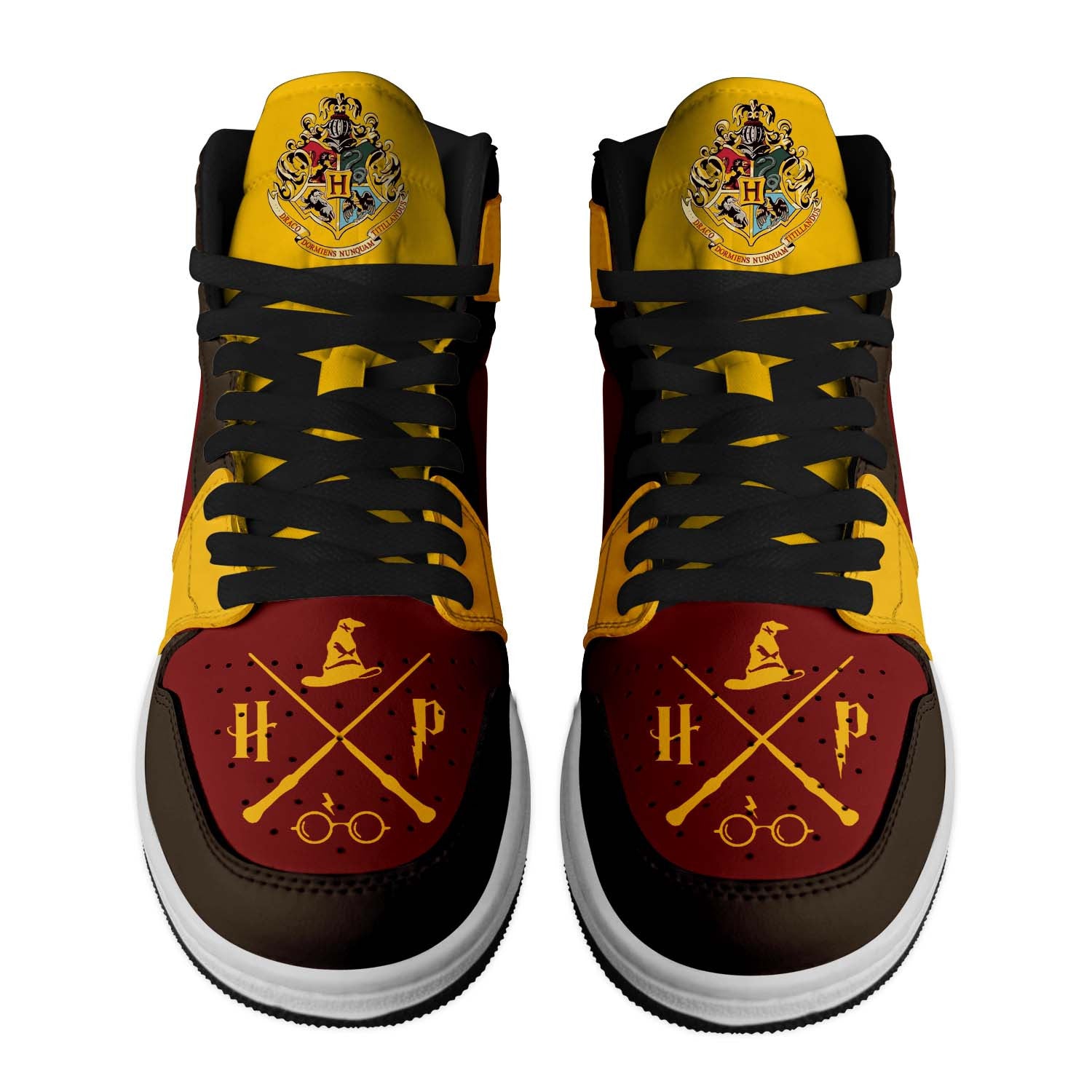 Harry Potter Personalized Movies High-Top Sneakers Shoes Custom Name Design For Men And Women - Image 2