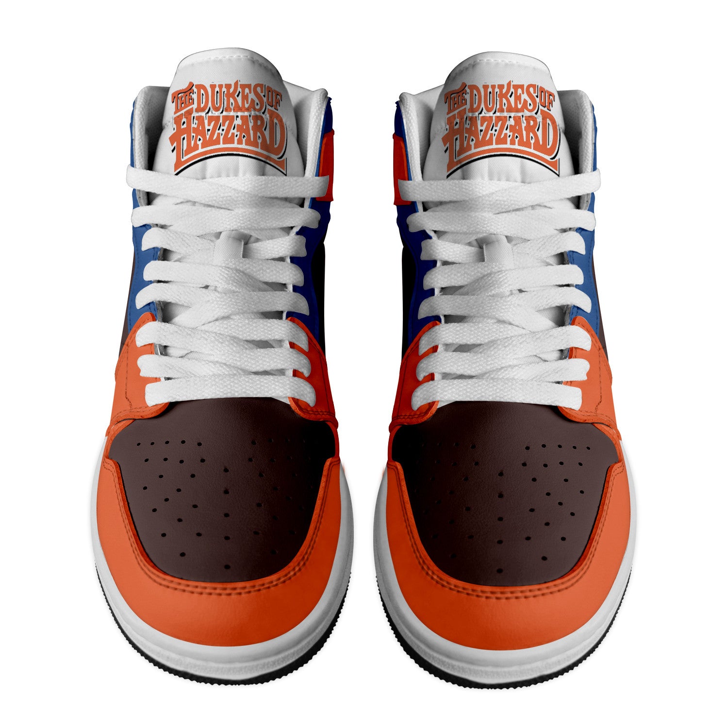 The Dukes Of Hazzard Personalized Tv Series High-Top Sneakers Shoes Custom Name Design For Men And Women - Image 3