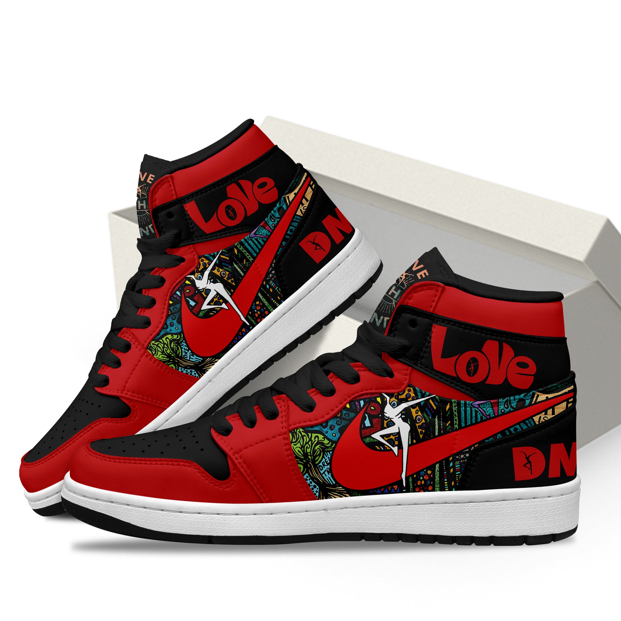 Dave Matthews Band Personalized Music High-Top Sneakers Shoes Custom Name Design For Men And Women - Image 3