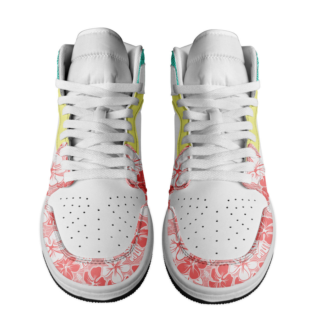 Stitch Angel Personalized Cartoon High-Top Sneakers Shoes Custom Name Design For Men And Women - Image 2