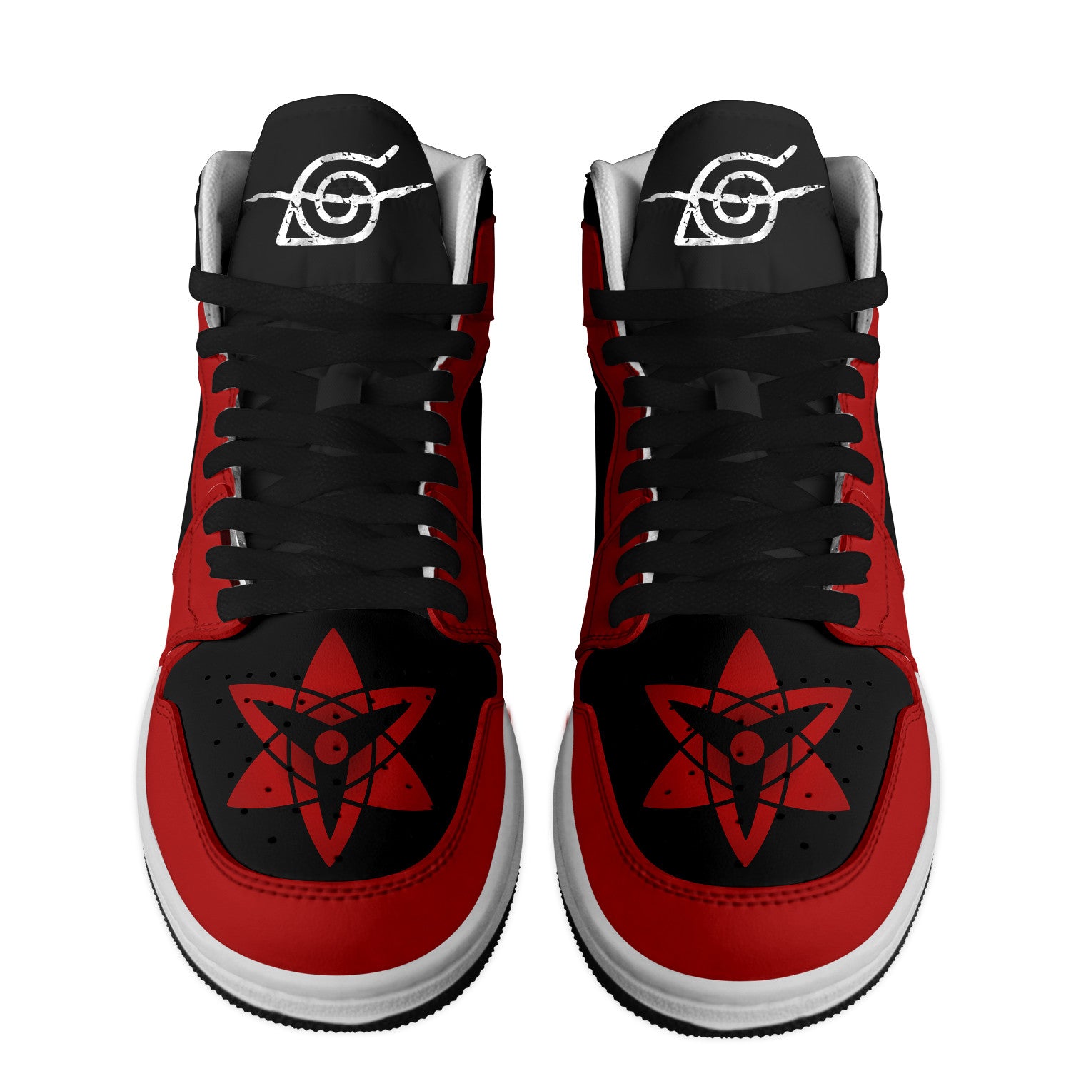 Itachi Uchiha Personalized Anime High-Top Sneakers Shoes Custom Name Design For Men And Women - Image 2
