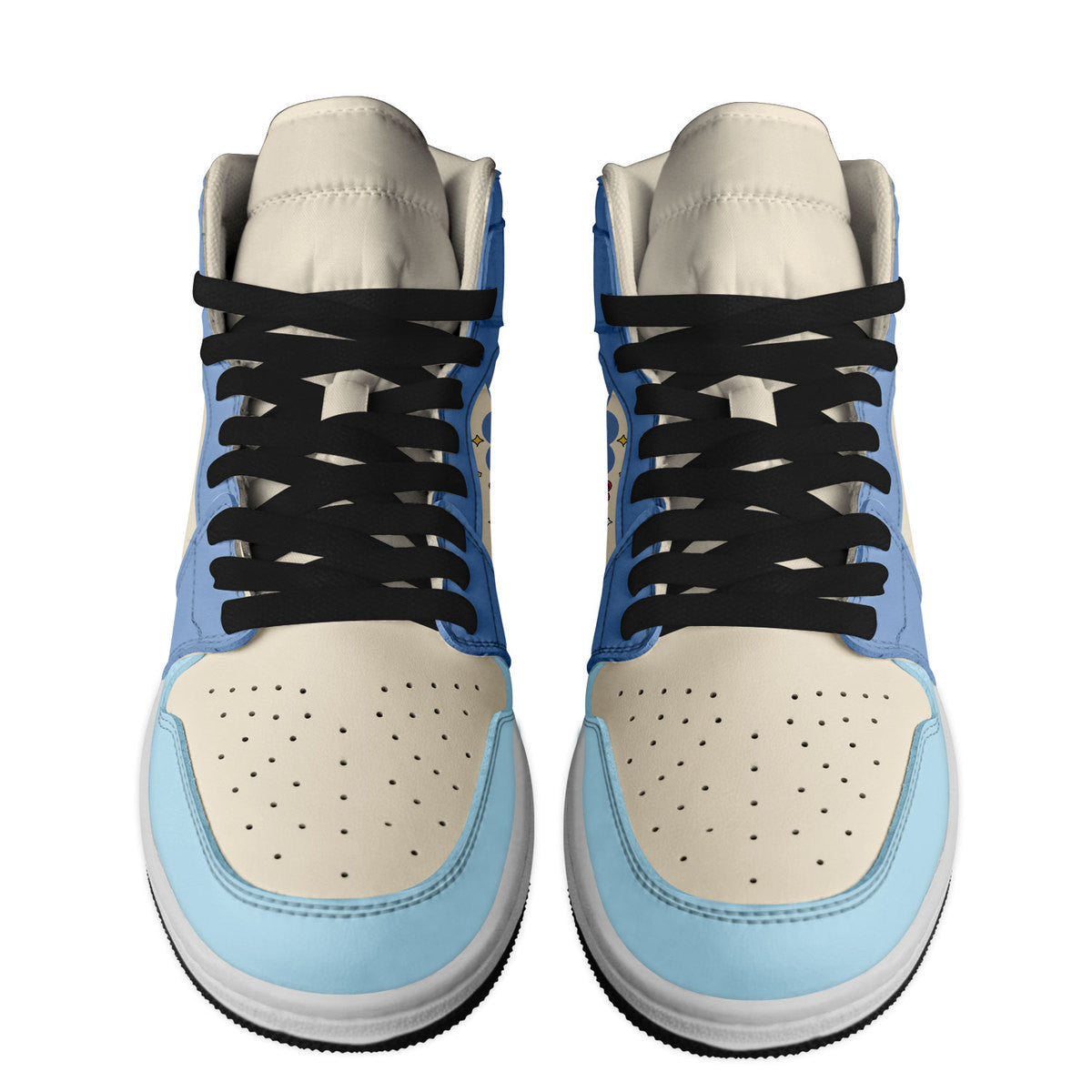 The Powerpuff Girls Personalized Tv Series High-Top Sneakers Shoes Custom Name Design For Men And Women - Image 2