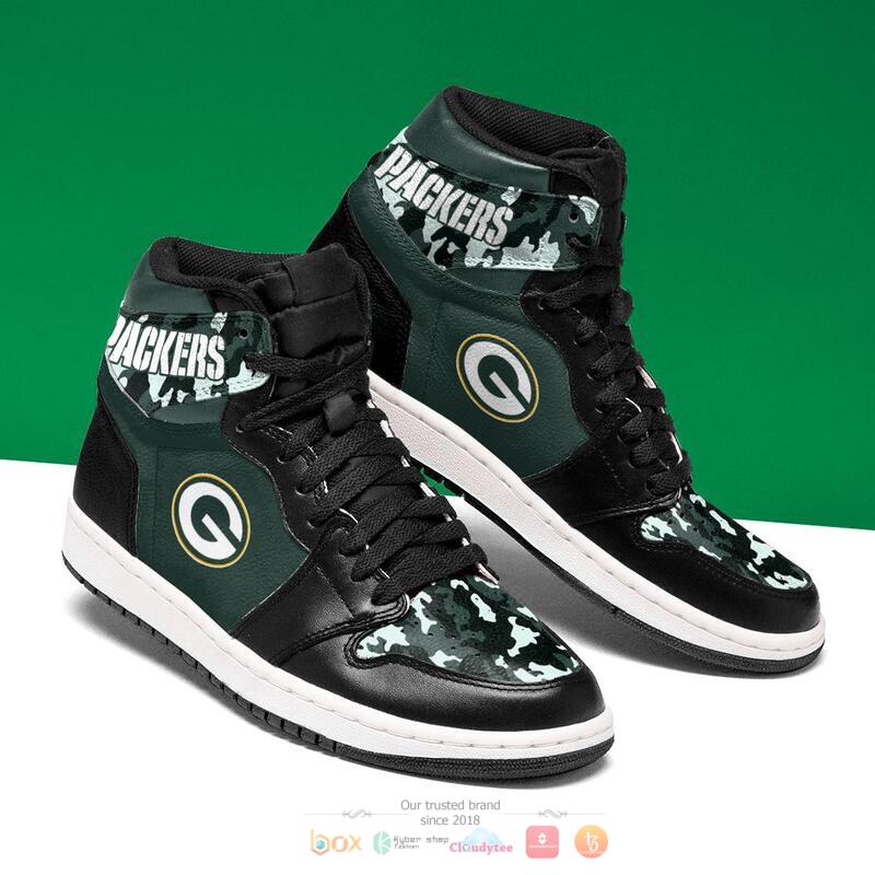 Green Bay Packers Nfl High-Top Sneakers Vibe Shoes For Men And Women - Image 2