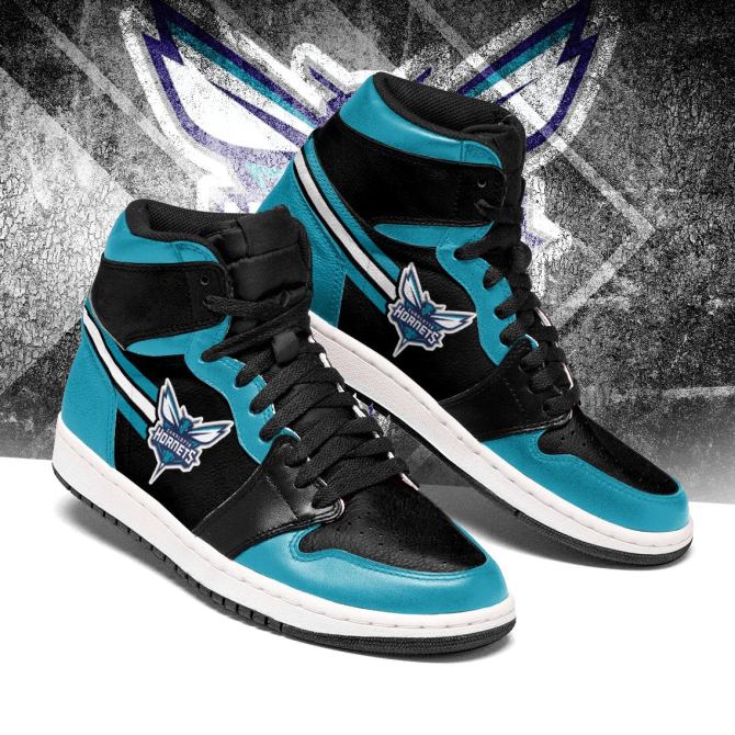 Charlotte Hornets Nba High-Top Sneakers Vibe Shoes For Men And Women - Image 2