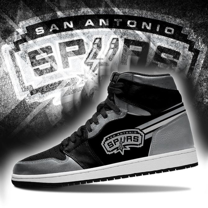 San Antonio Spurs Nba High-Top Sneakers Vibe Shoes For Men And Women - Image 3