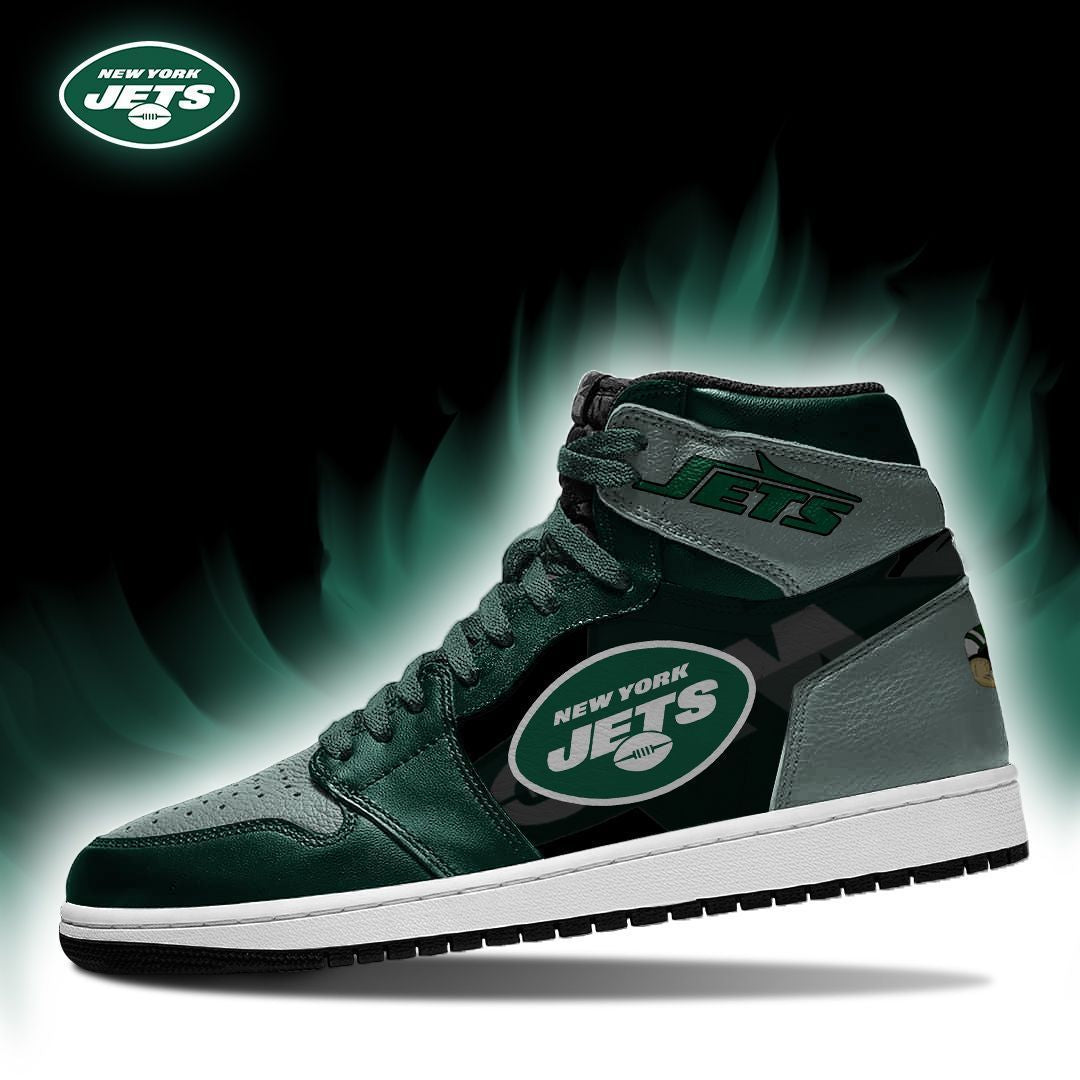 New York Jets Nfl High-Top Sneakers Vibe Shoes For Men And Women - Image 2