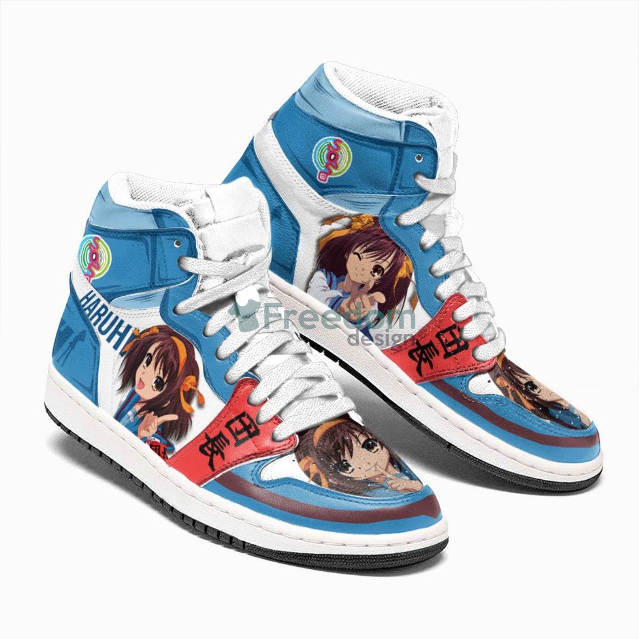 Haruhi Suzumiya High-Top Sneakers Vibe Shoes For Men And Women - Image 2