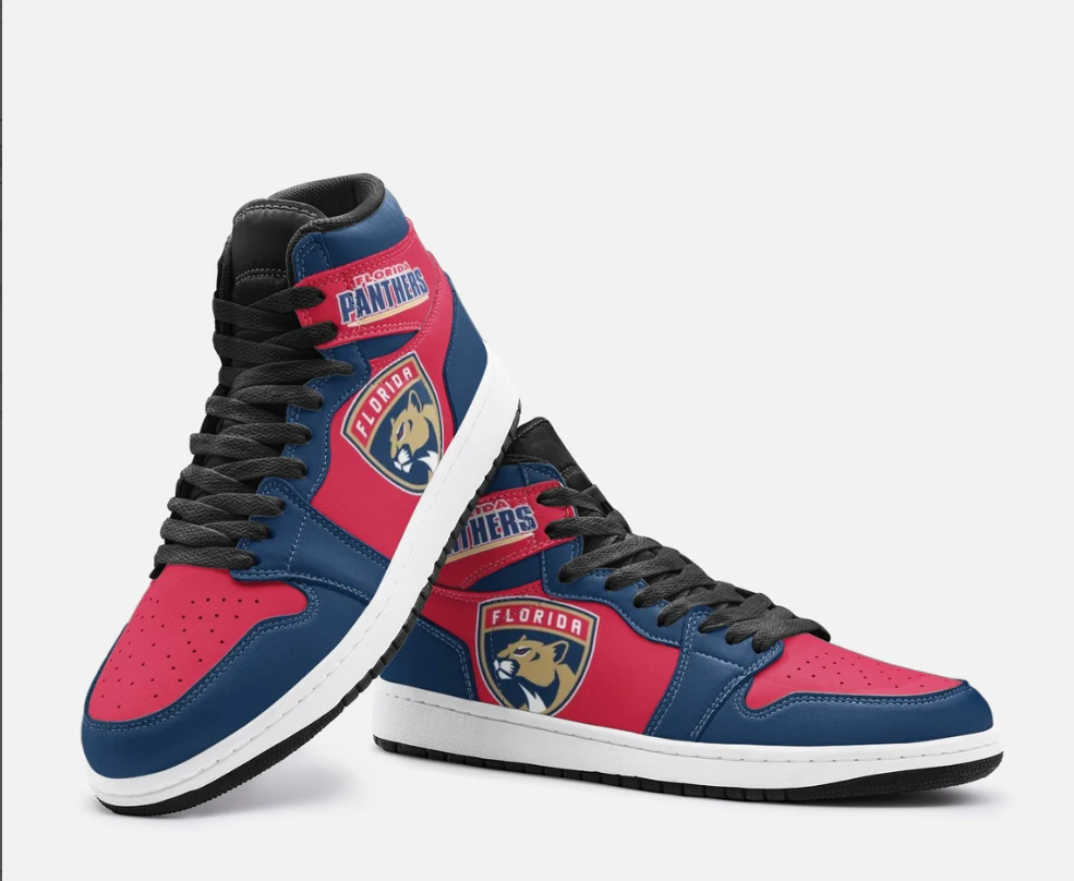 Florida Panthers High-Top Sneakers Vibe Shoes For Men And Women - Image 2