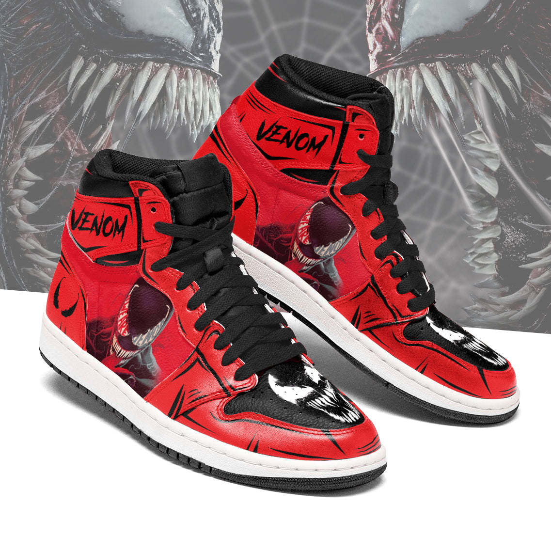 Venom High-Top Sneakers Vibe Shoes For Men And Women - Image 3