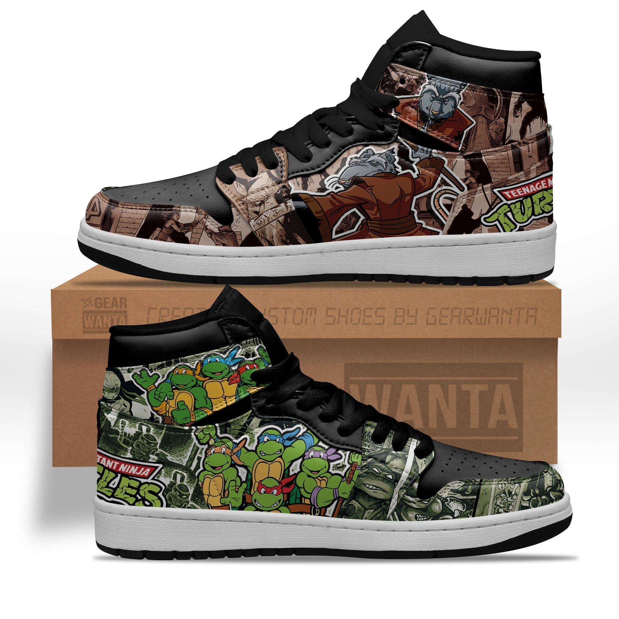 Ninja Turtles High-Top Sneakers Vibe Shoes For Men And Women - Image 2