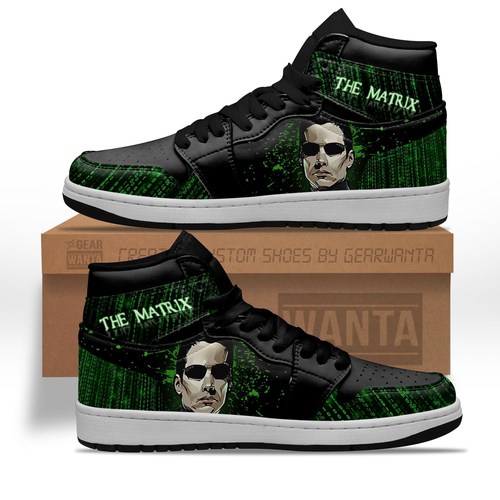 The Matrix High-Top Sneakers Vibe Shoes For Men And Women - Image 2