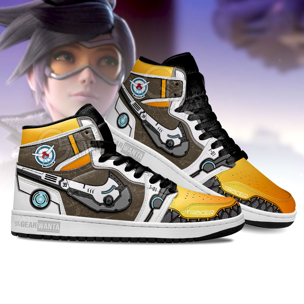 Tracer Overwatch High-Top Sneakers Vibe Shoes For Men And Women - Image 3