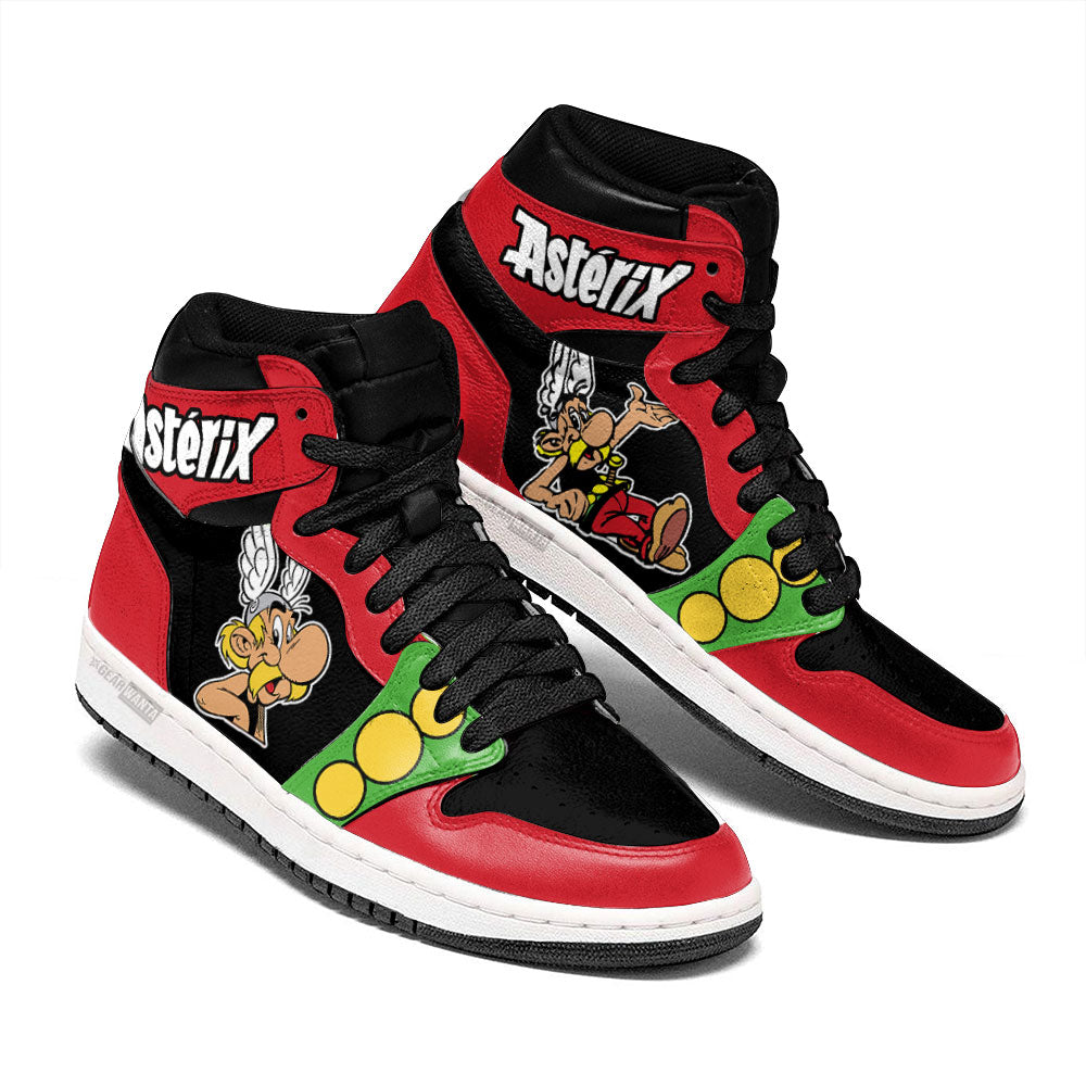 Asterix High-Top Sneakers Vibe Shoes For Men And Women - Image 2