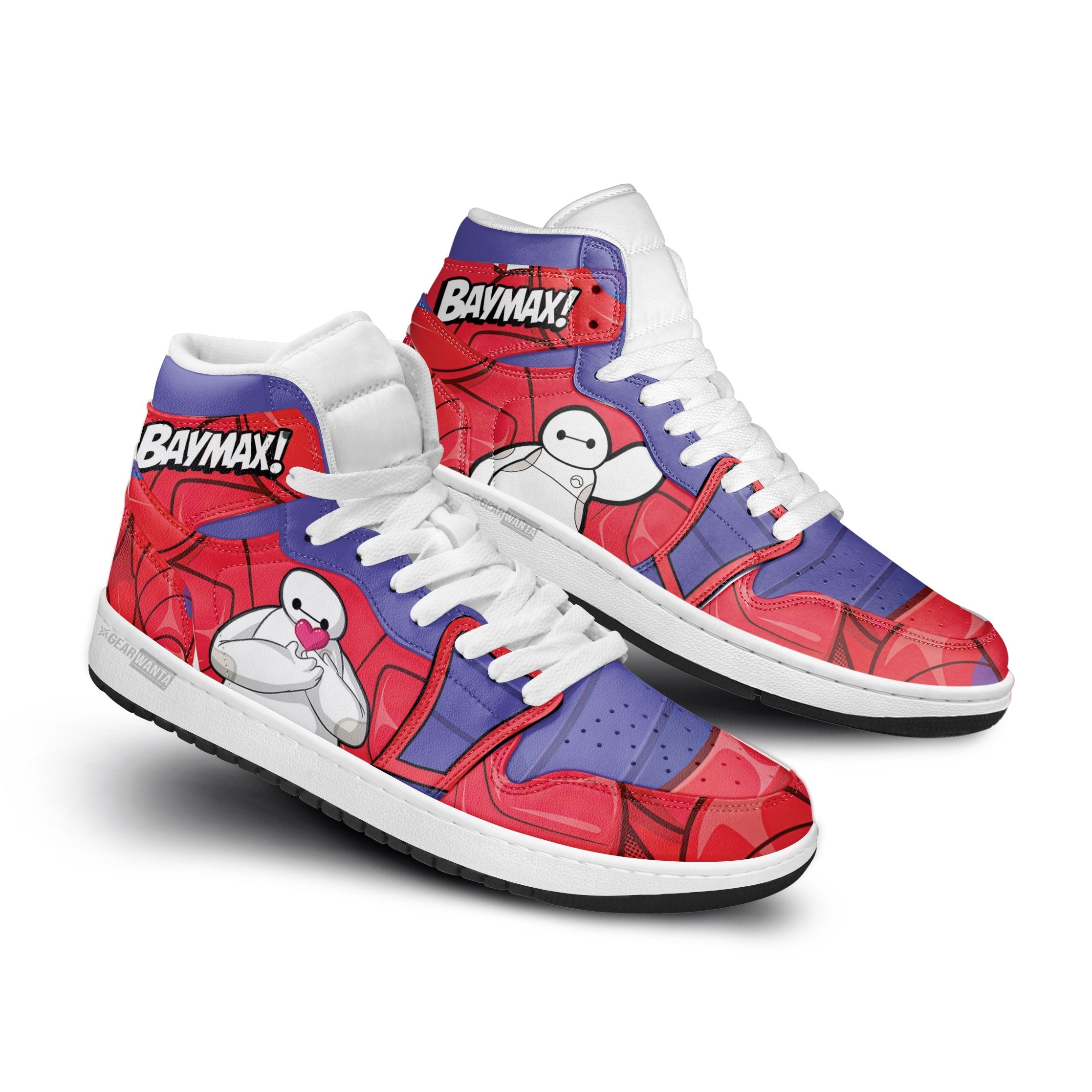 Baymax High-Top Sneakers Vibe Shoes For Men And Women - Image 2